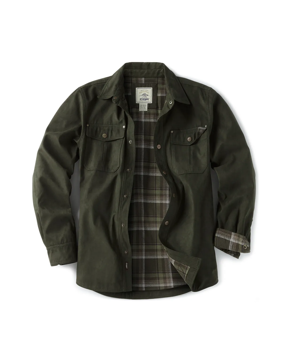 Rugged Suede Flannel Lined Jacket [HOK700]