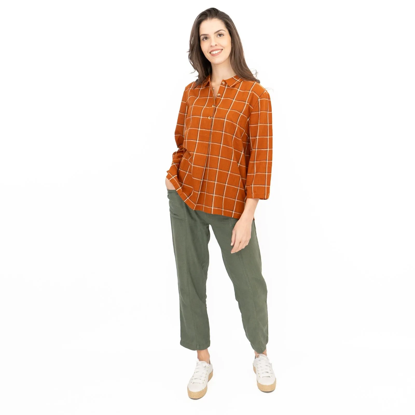 Seasalt Corwenna Shirt Focsle Red Fox