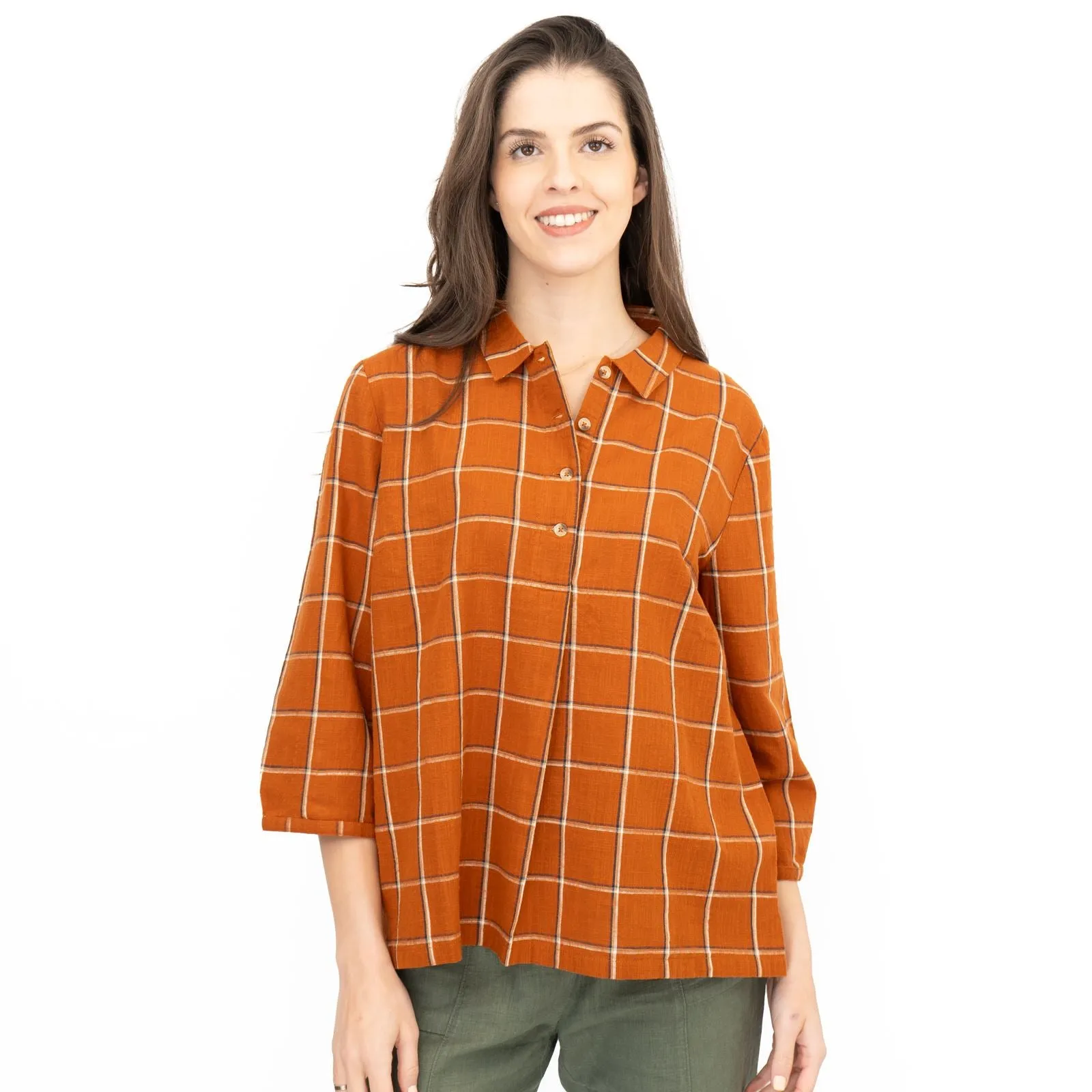 Seasalt Corwenna Shirt Focsle Red Fox