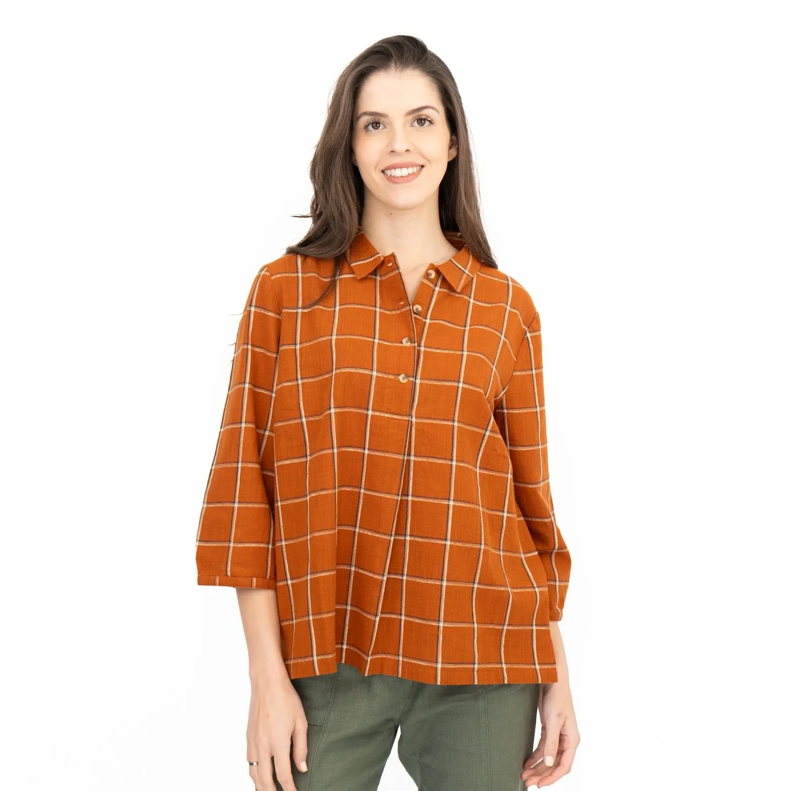 Seasalt Corwenna Shirt Focsle Red Fox