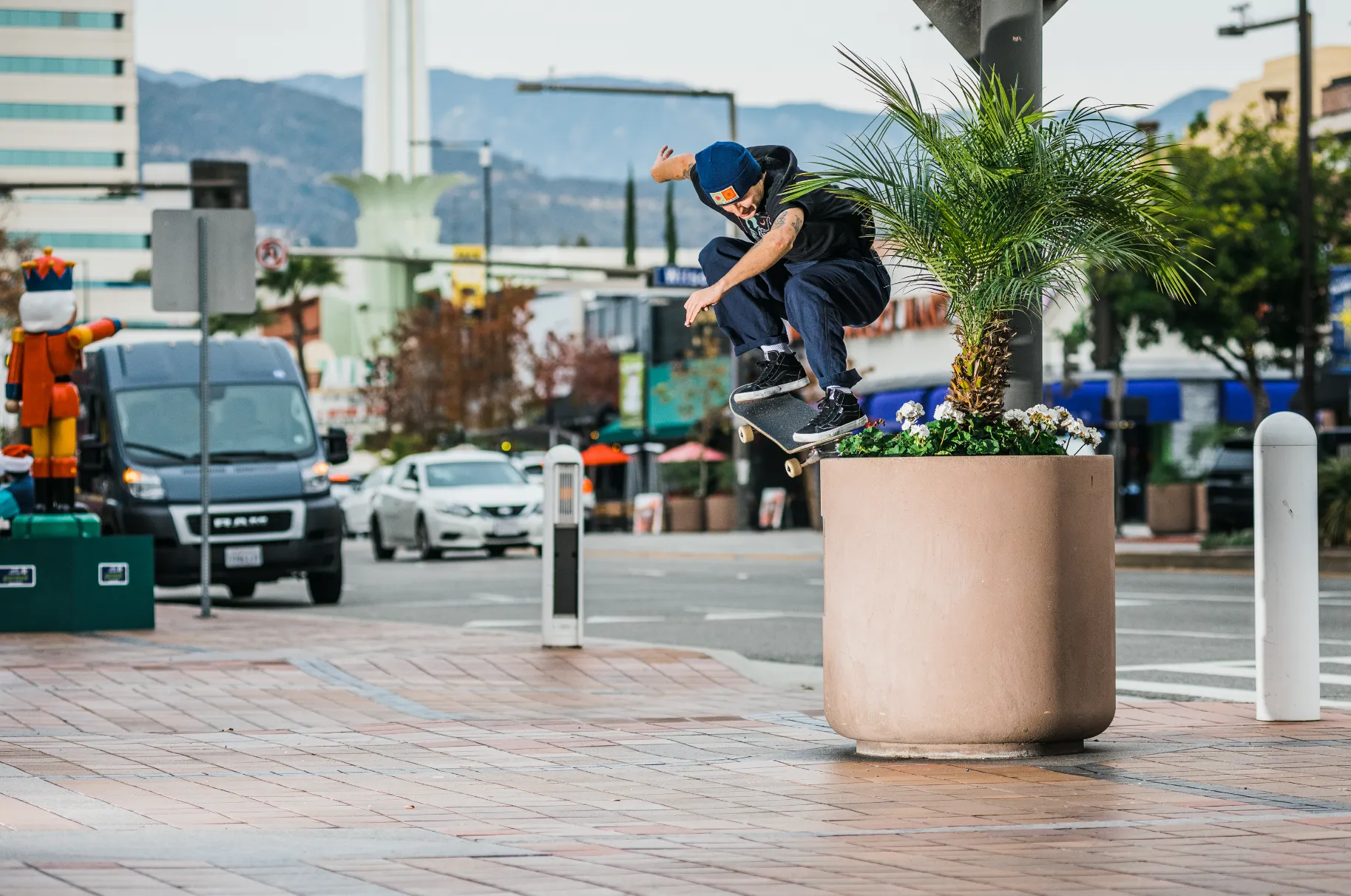 Skate Vitals Axel Loose Tapered Pants Navy