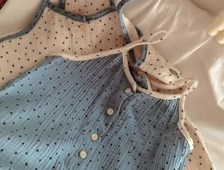 Star Strappy Baggy Playsuit