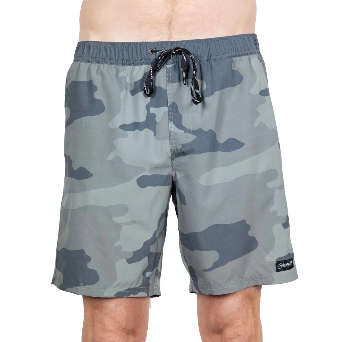 STEWART MEN'S LEVITATE LINED VOLLEY SHORTS