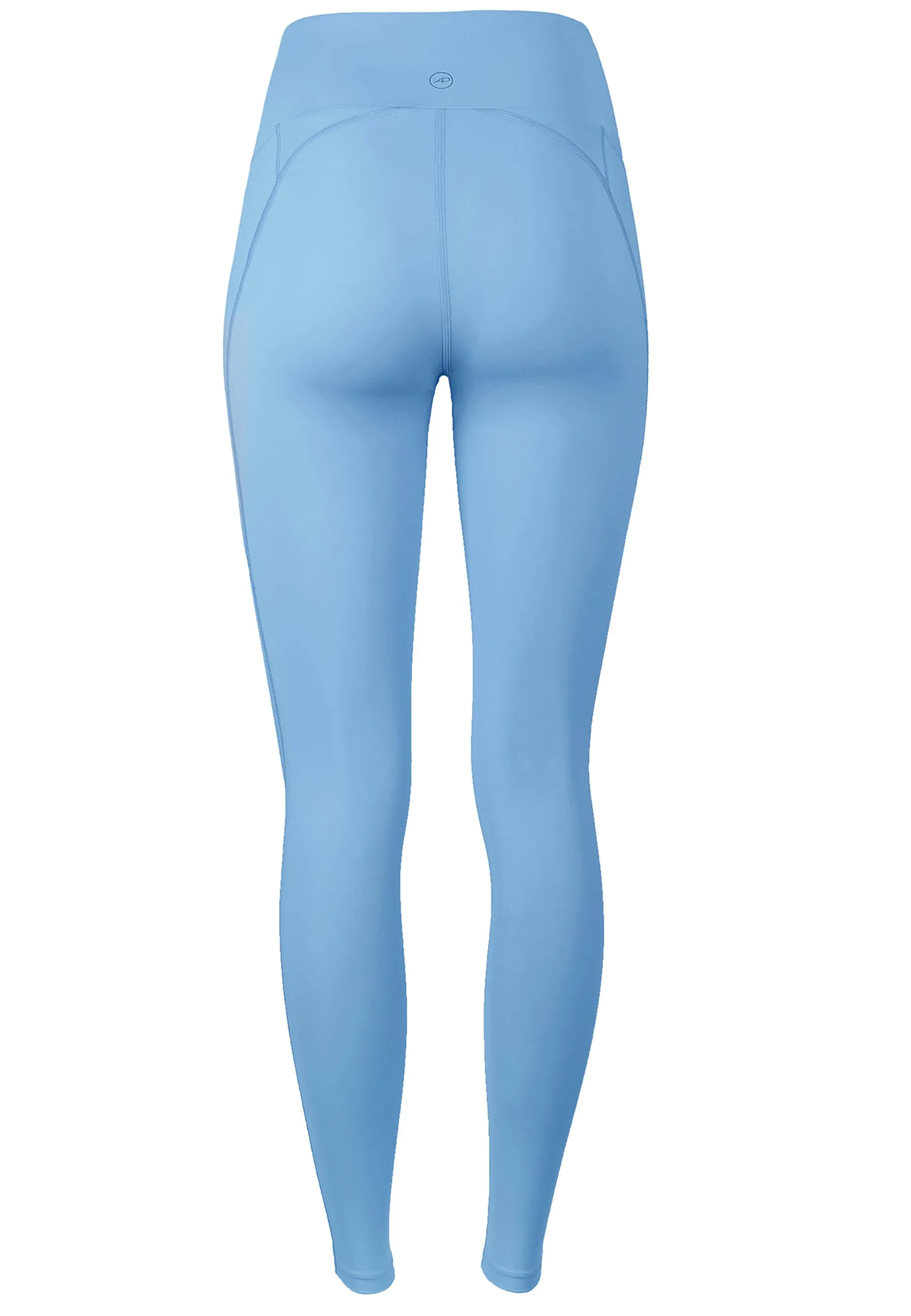 Stretch Leggings mit hohem Bund - Dusty Baby Blue