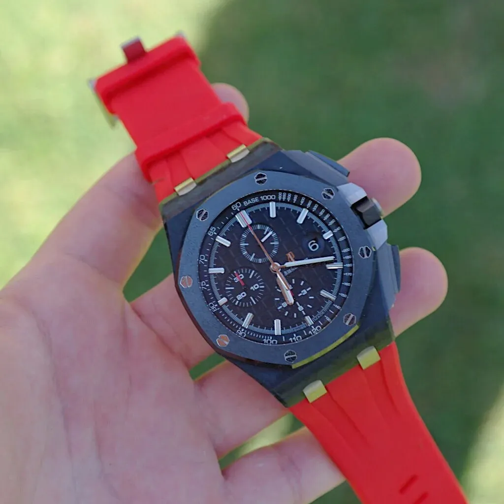 Tempomat Red AP Rubber strap