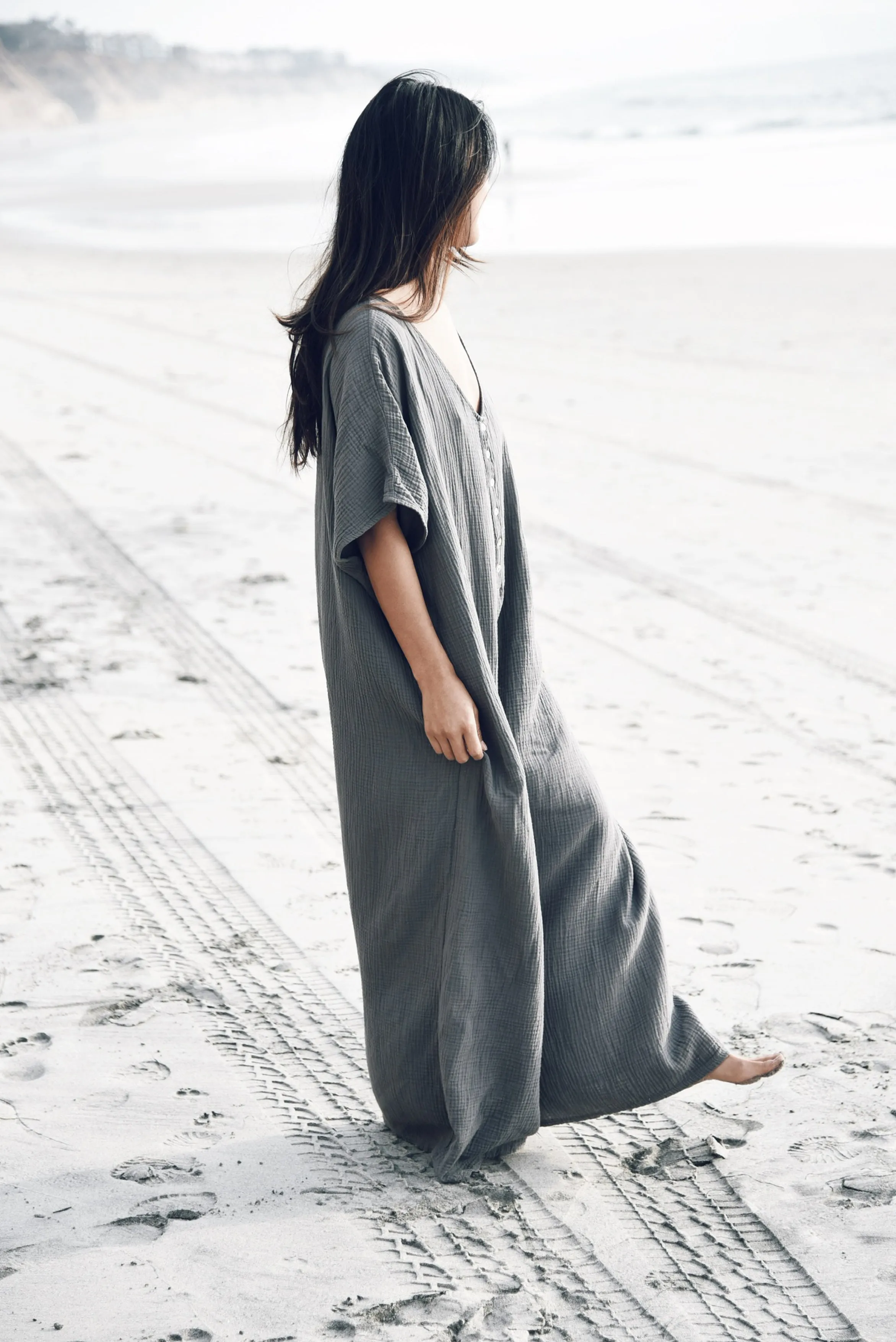 The Kaftan Jumpsuit // Storm