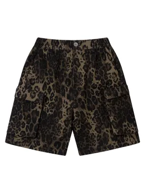 Thesupermade Street Leopard Print Shorts - 2021