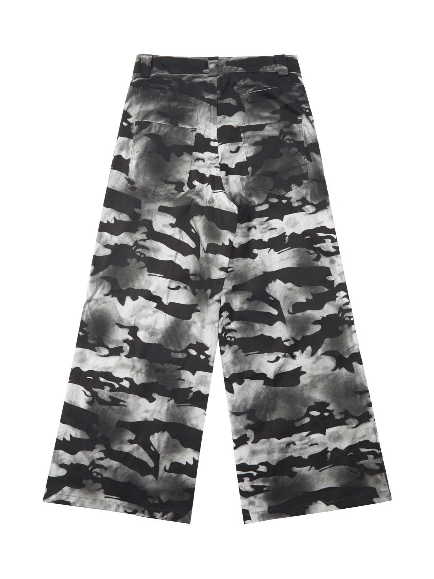 Thesupermade Tie-Dye Baggy Snow Camouflage Pants - 2109