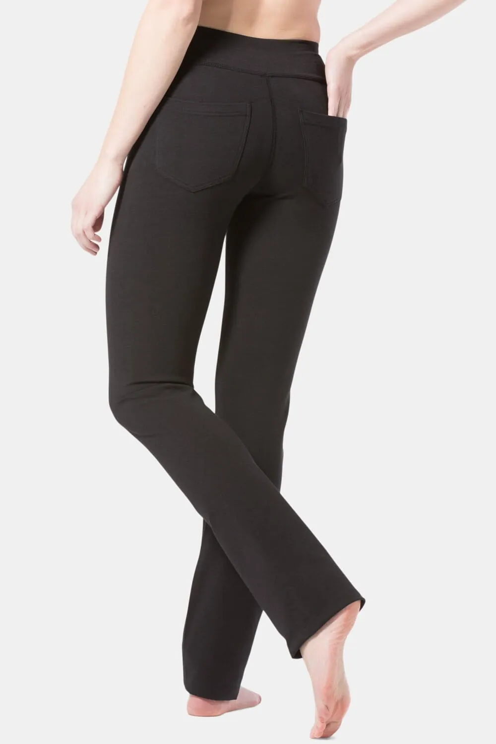 Women's EcoFabric? Straight Leg Yoga Pant with Back Pockets