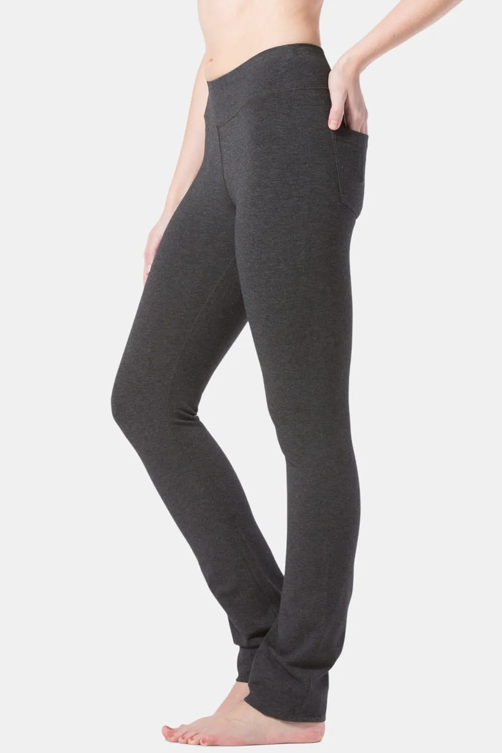 Women's EcoFabric? Straight Leg Yoga Pant with Back Pockets