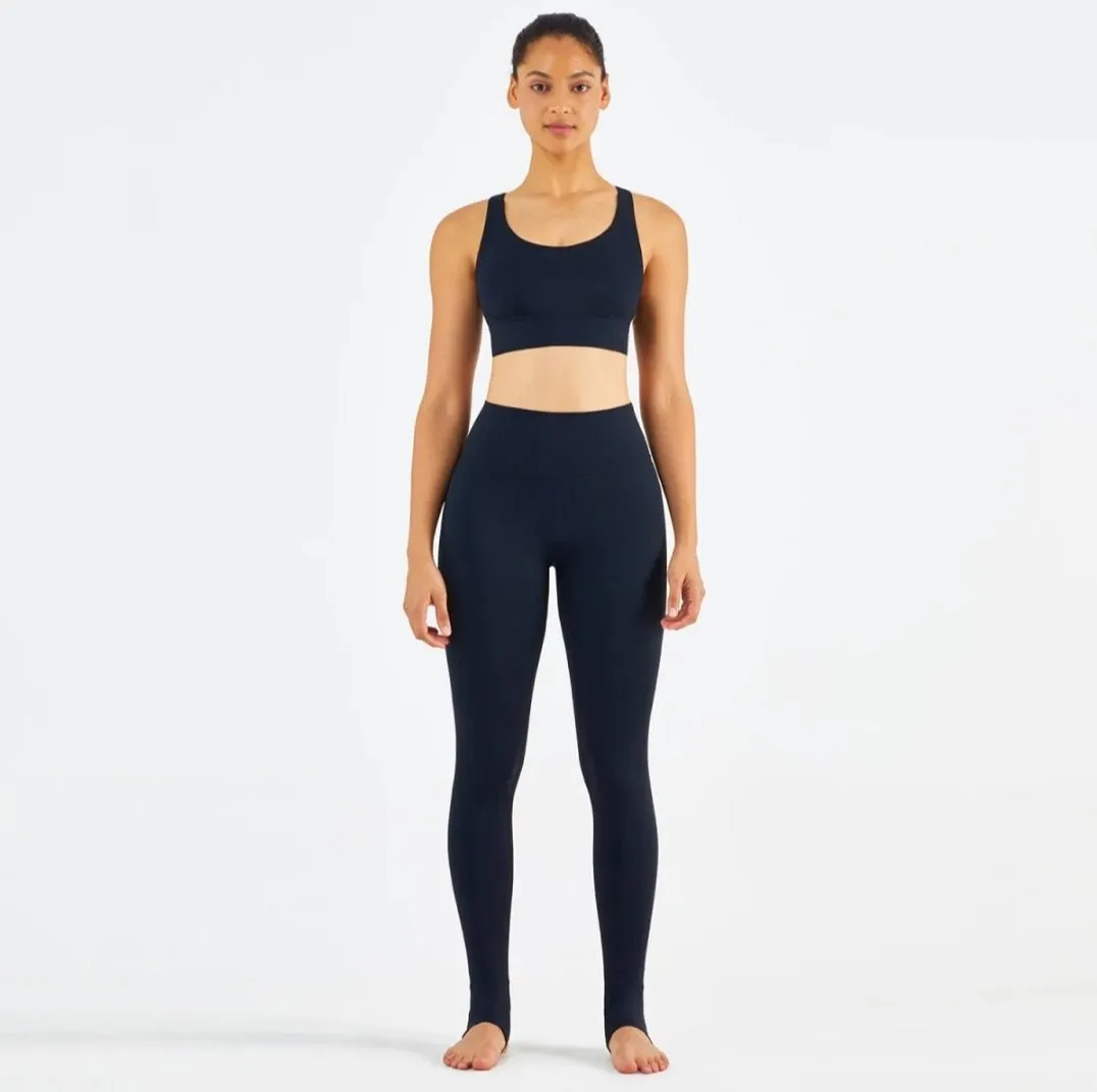 Women's Sports Leggings Set - Premium Nylon Spandex, Comfortable Fit for Workout & Athleisure