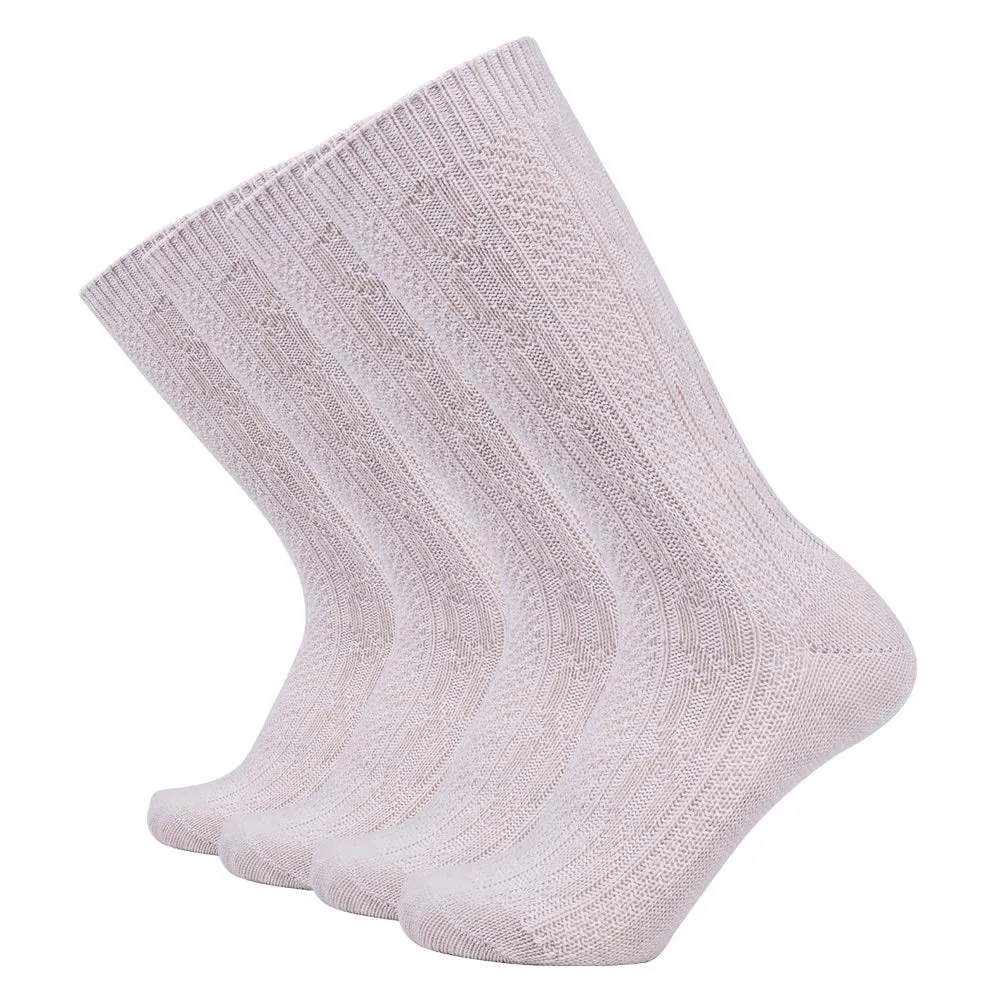 Women's Touch Wear Everyday Crew Socks 4-Packs