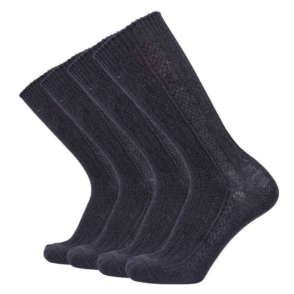 Women's Touch Wear Everyday Crew Socks 4-Packs