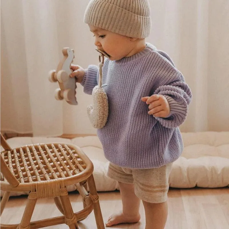 Woolen Long Sleeved Sweater